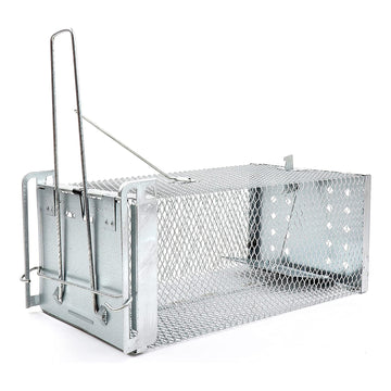 Ratkil Live Rat Cage Trap | Humane Mouse Traps & Rat Traps - All Weather, Home & Animal Friendly Reusable Rat, Mouse, Squirrel, Mole, Rodent Solution (Large)